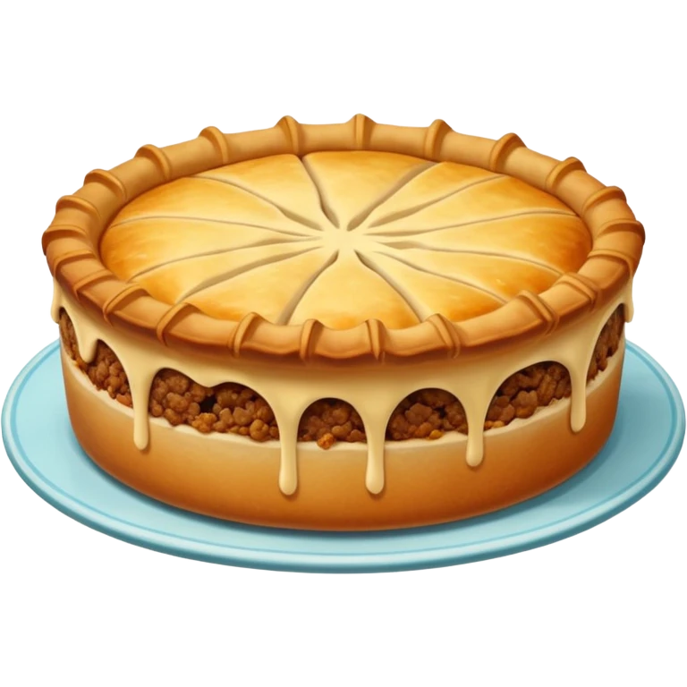 Pastel de Carne emoji