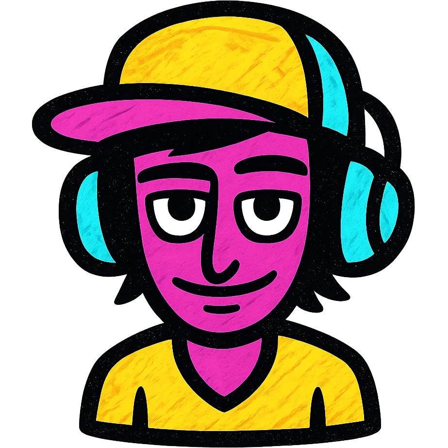 Incredibox in the style of an icon, colorful, vibrant emoji
