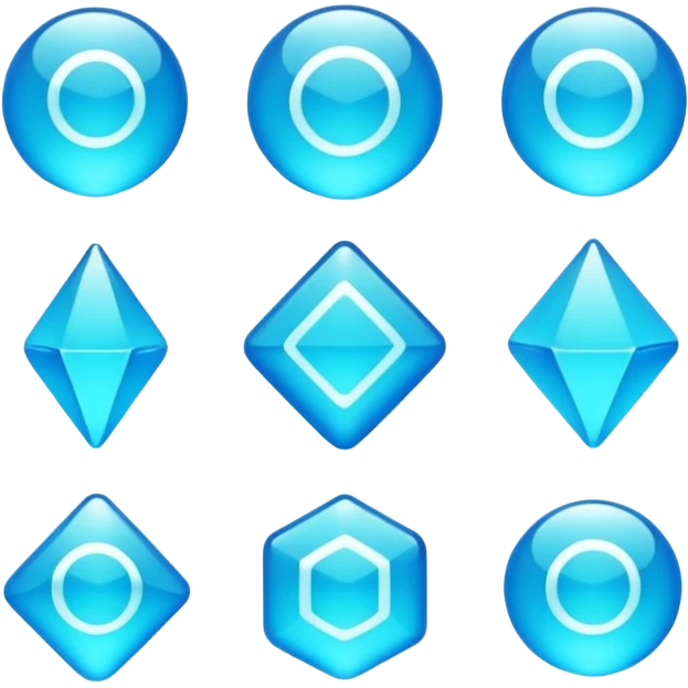 Future glassmorphism emoji