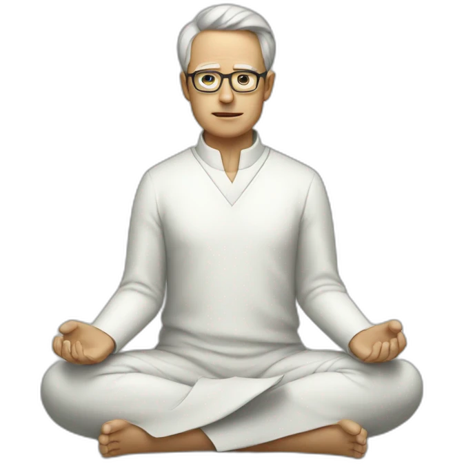 dr stanger meditating emoji