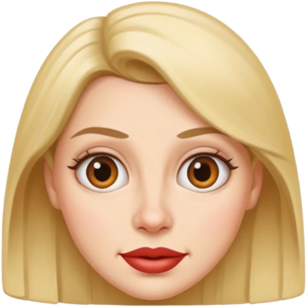 caricature female emoji