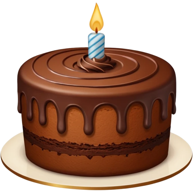 Cake with poop  emoji