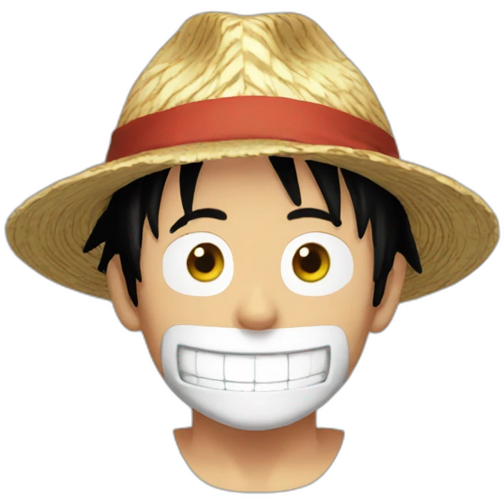 Luffy emoji
