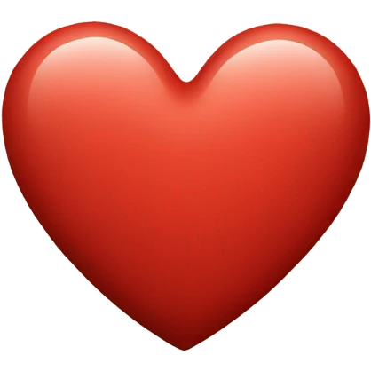 Small red heart  emoji