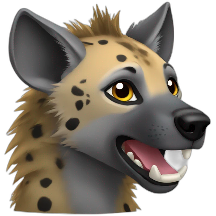 Hyena emoji