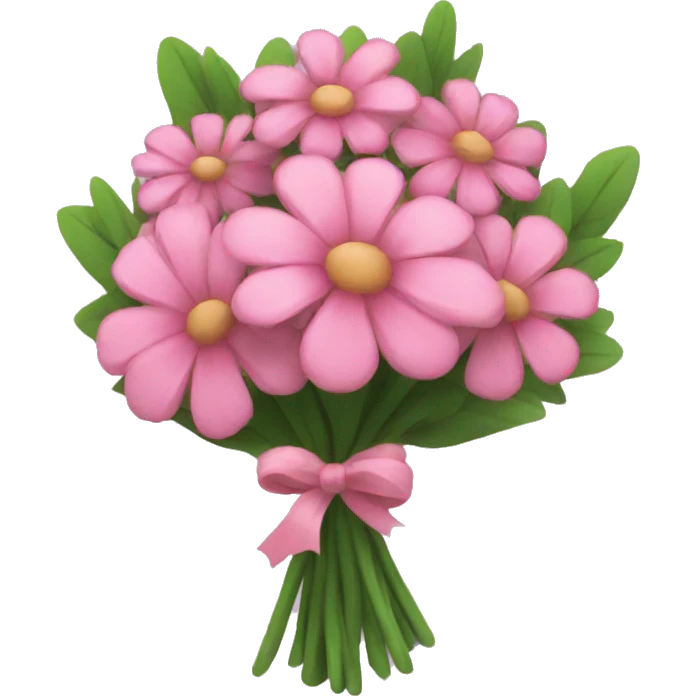 pink bouquet emoji