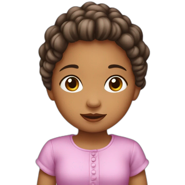 Bebé niñas emoji