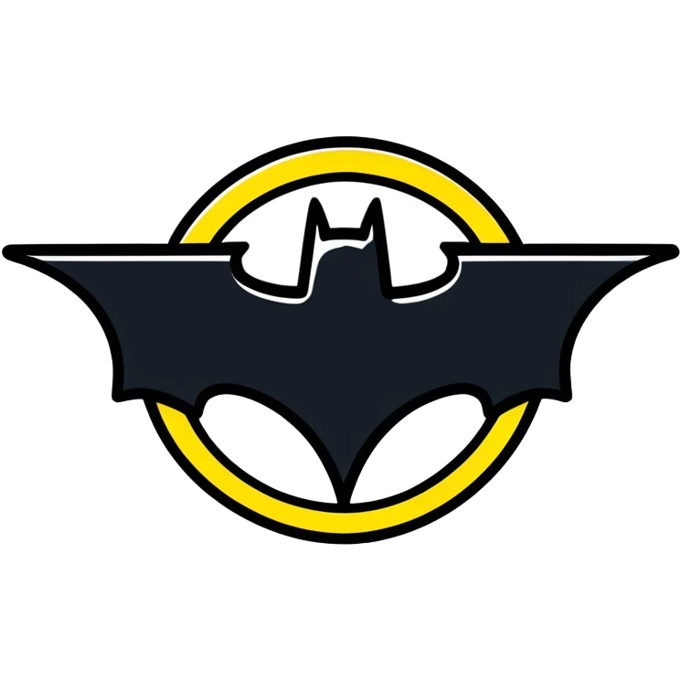Baty señal de batman  emoji