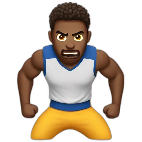Furious jumper emoji
