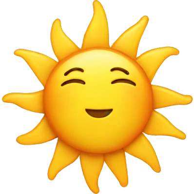 sun heart emoji