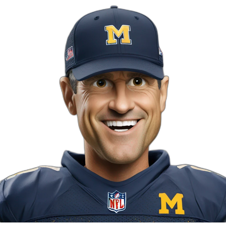 Jim Harbaugh emoji