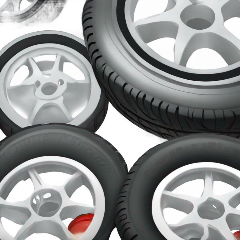 rubber tires emoji