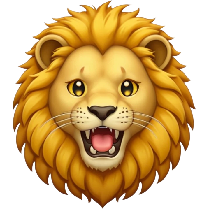 	Create lion stickers  emoji