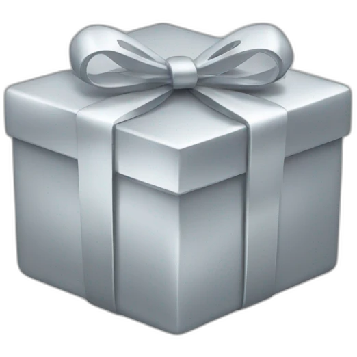 silver gift card emoji