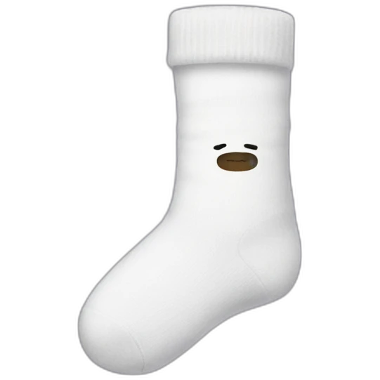 Smelling socks emoji