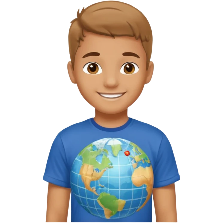 I need a character for an educational geography course emoji