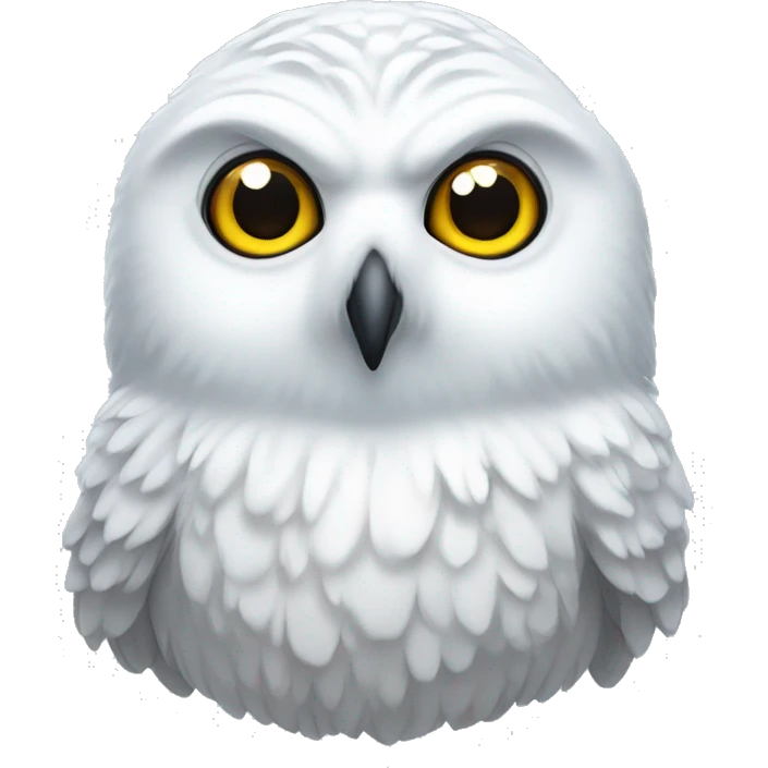 Snowy owl emoji