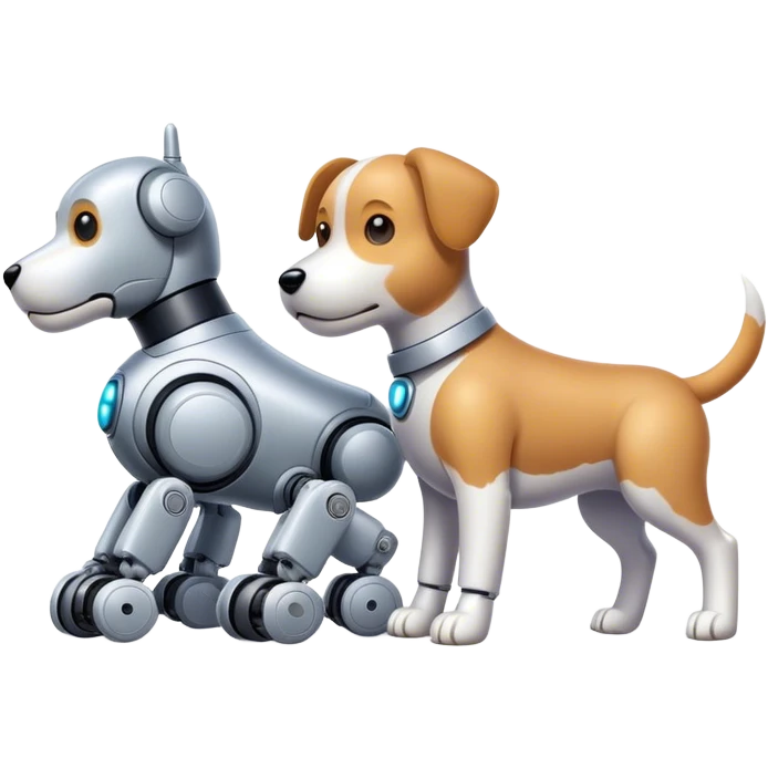 @dog dog dog dog play robotic emoji