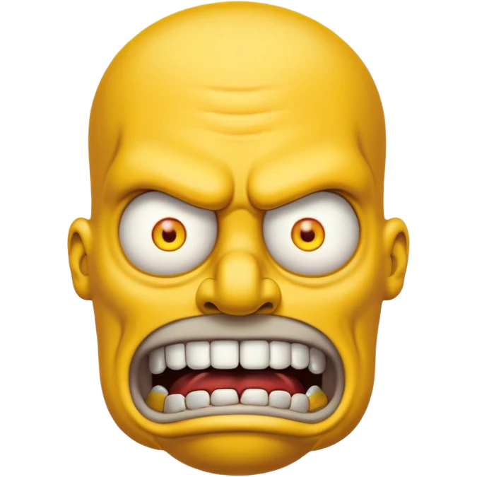 evil homer emoji