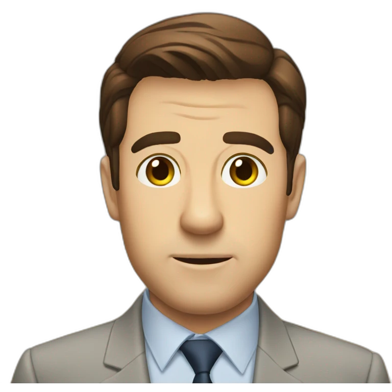 andy bernard from the office emoji