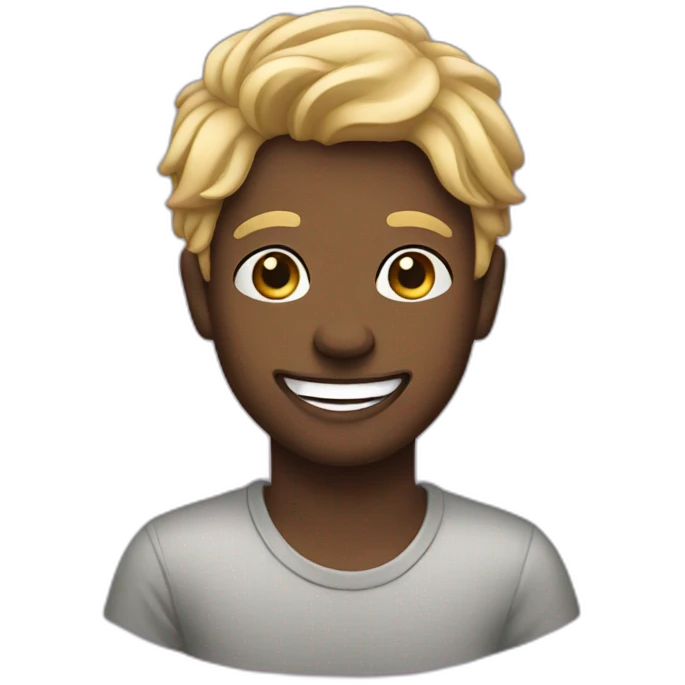 Happy queer person emoji