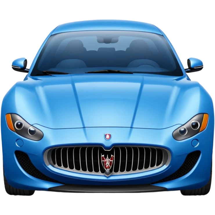 Blue Maserati emoji