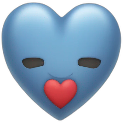 Corazón atigrado emoji