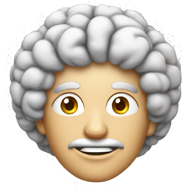 super brain emoji