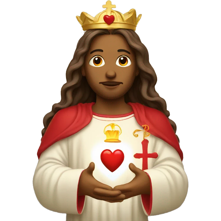 Sacred heart emoji