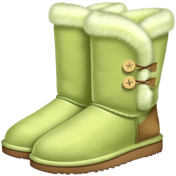 light pistachio uggs emoji