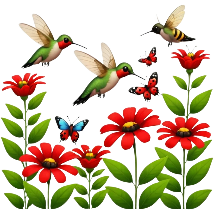 🎨Donde danzan las mariposas y los colibrís y entre las 💐flores y la 🏞️naturaleza las 🐝abejas bebiendo el néctar de las flores polinizando the 🐞ladybug rojo divino entre los jardines de pintorescos y majestuosos colores emoji