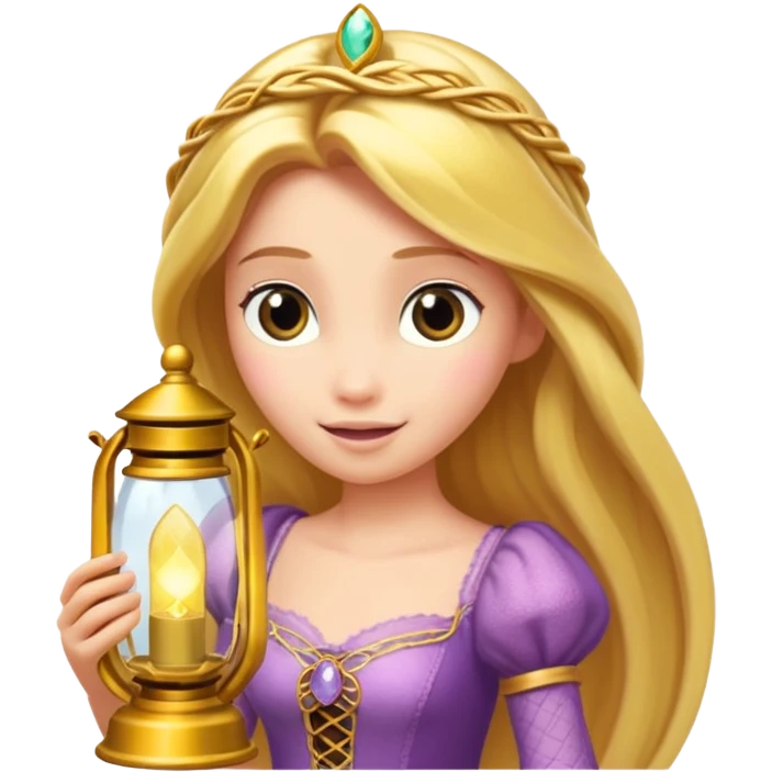 Lanterna da Rapunzel emoji