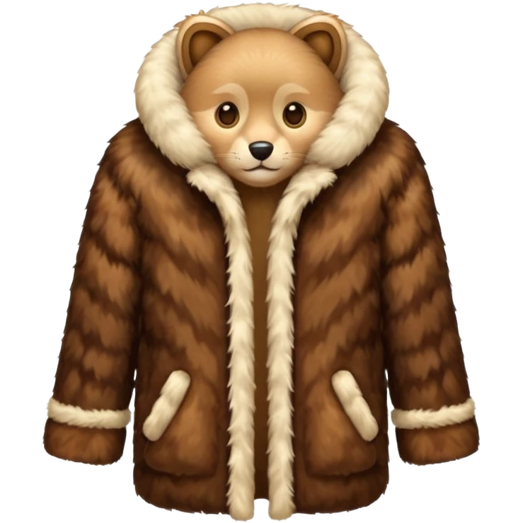
fur coat цщьфт emoji