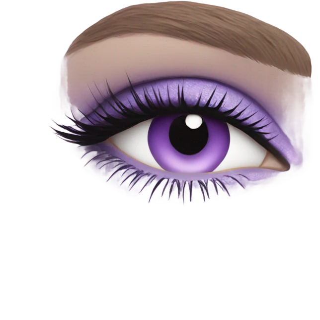 eyeshadow box pastel purple  emoji