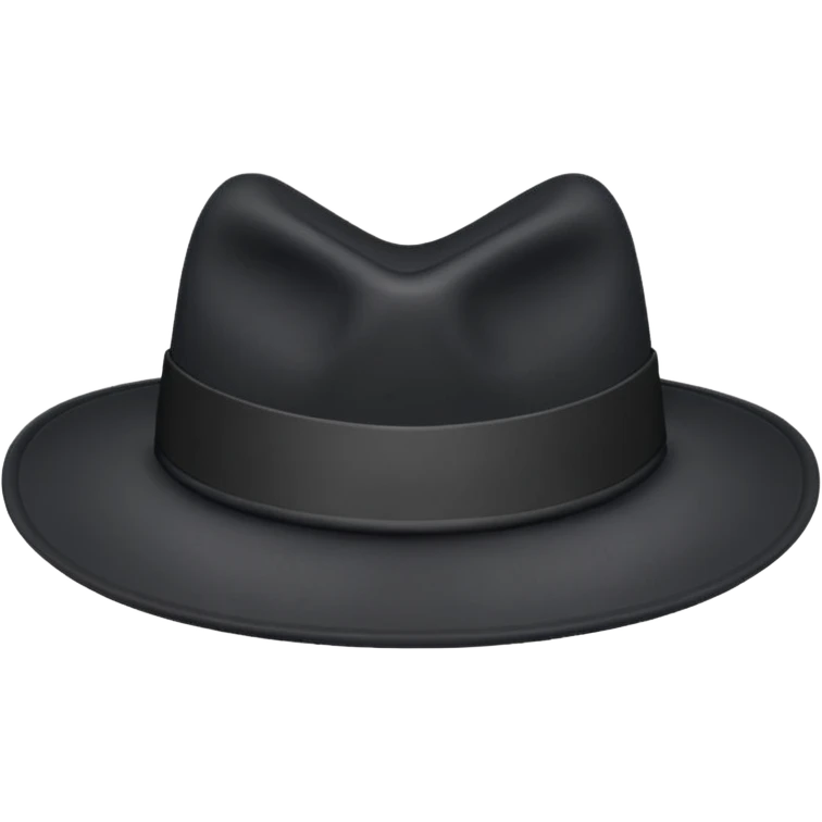 Black hat 🧢 emoji