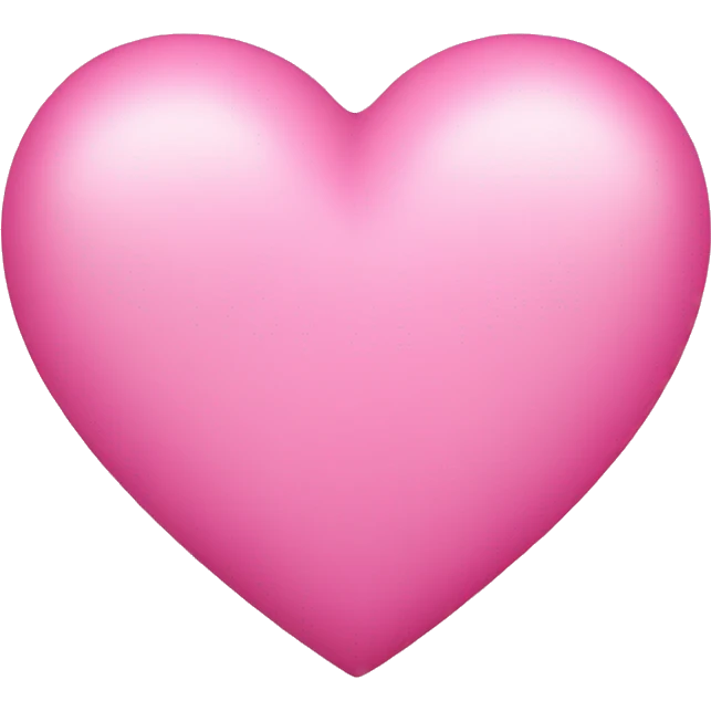 Pink heart  emoji