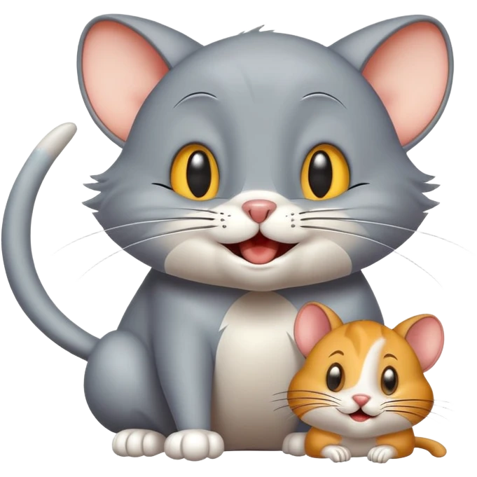 Tom and jerry emoji
