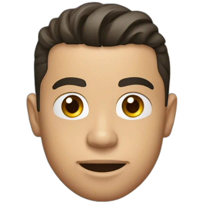 sui christiano ronaldo face emoji