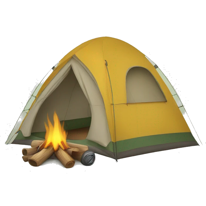 camping emoji
