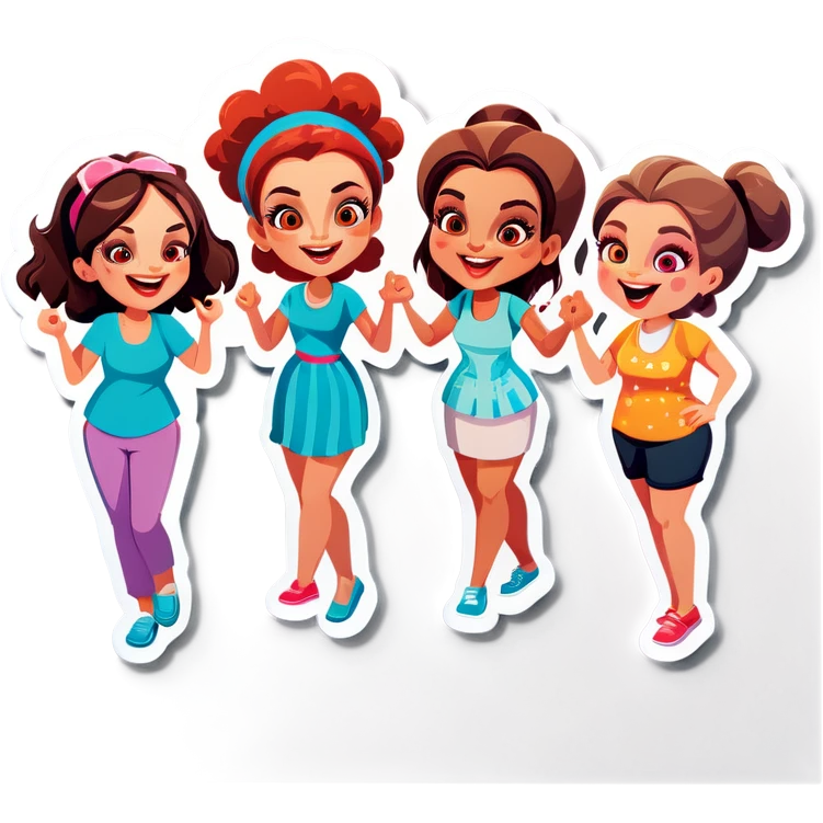 Crazy group of women emoji