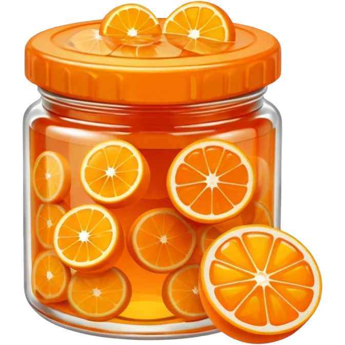 orange marmalade emoji