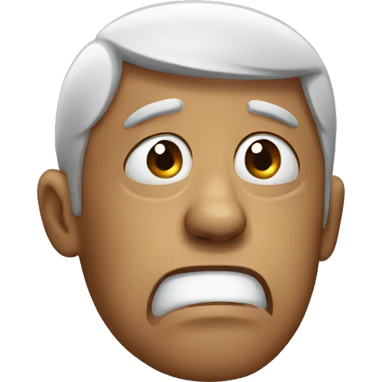 Crying man  emoji