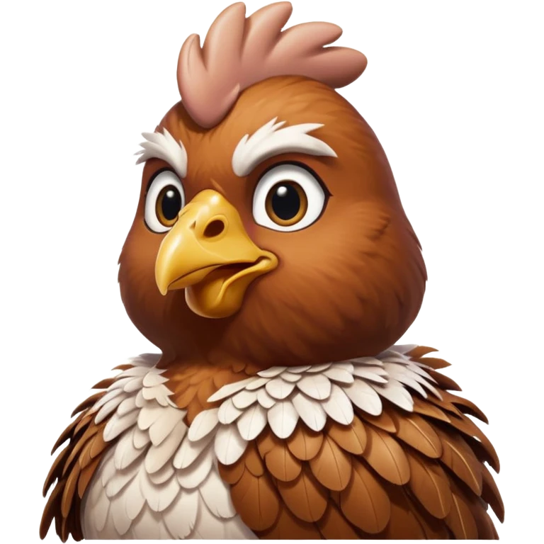 Fais moi une poule entrain de triple edit sur fortnite emoji