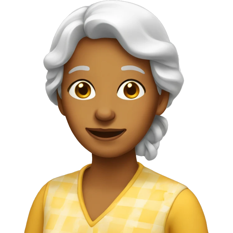 cheese lady  emoji