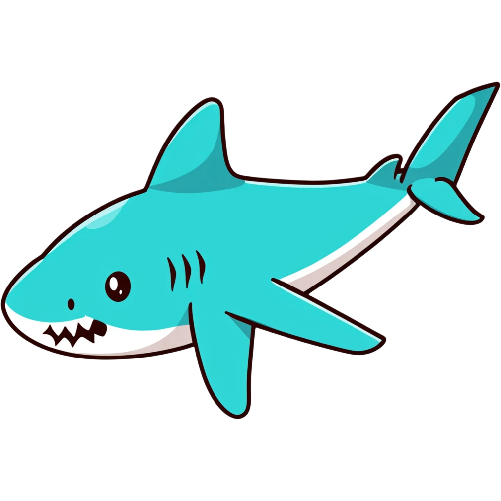 shark-airplane hybrid emoji