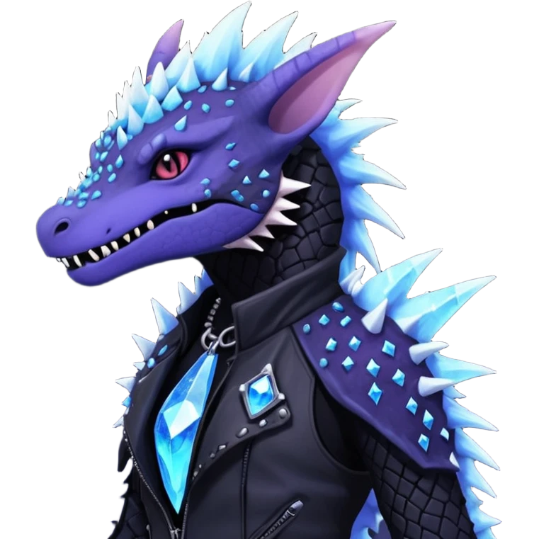 Punk’ish Edgy Badass Dark Gothic Salandit-Aurorus-Amaura-Hybrid-Creature emoji