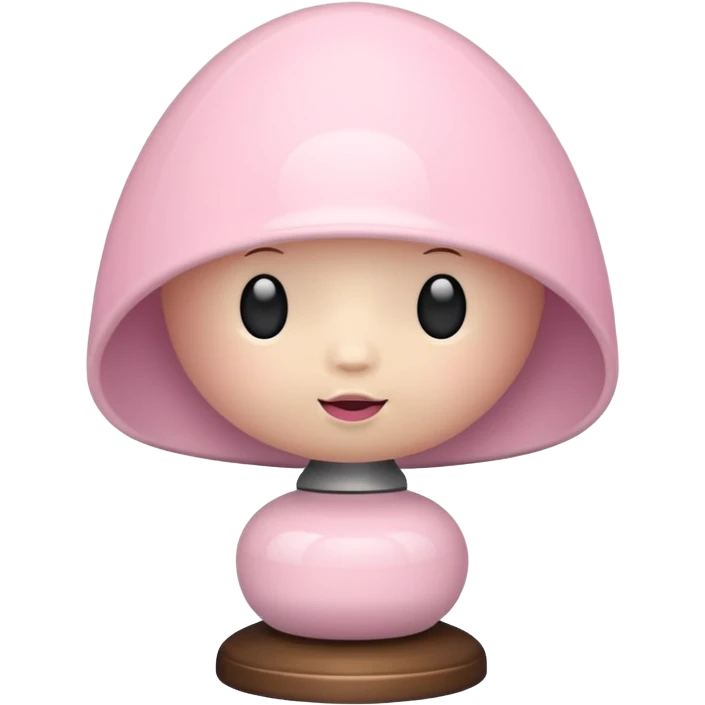 lampada baby pink emoji