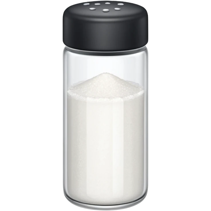 a full salt shaker  emoji