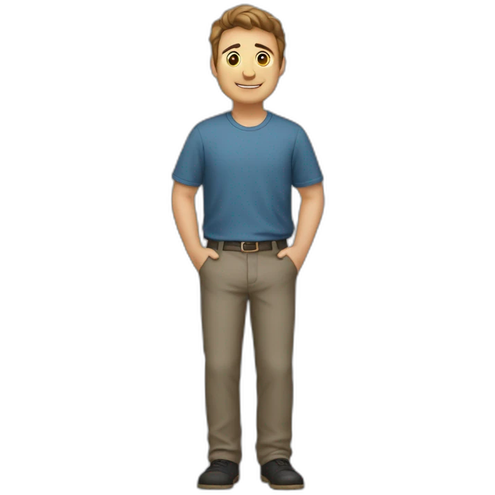 Un homme de très petite taille emoji