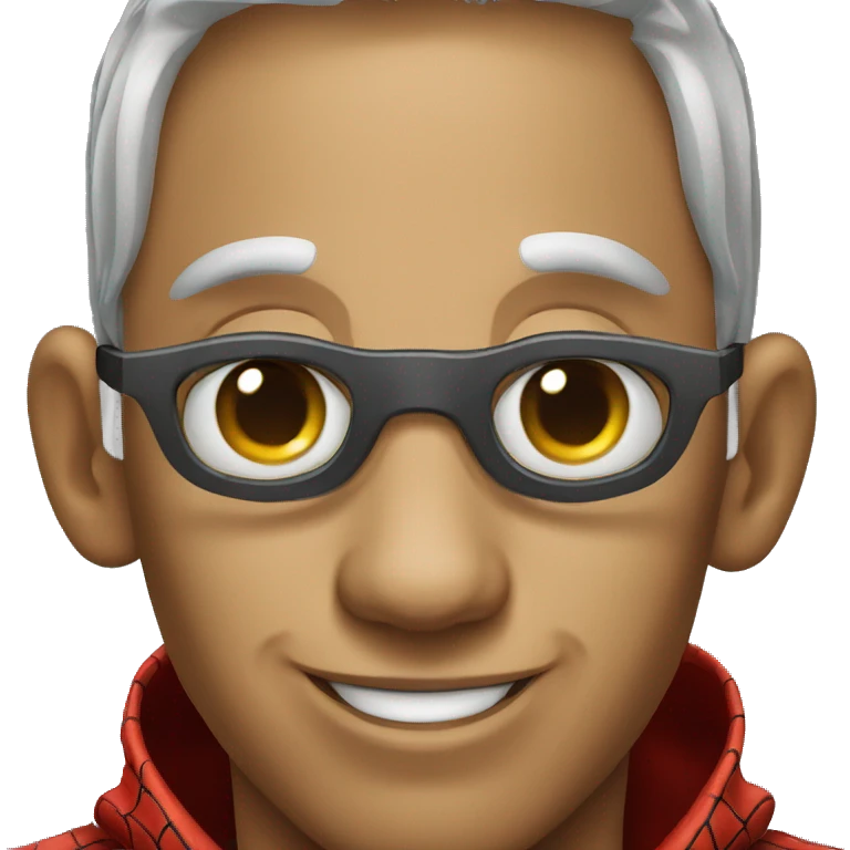 Spider-Man with cat face emoji